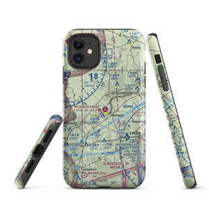 Richland Municipal Airport (MO1) VFR Sectional  Tough iPhone Case
