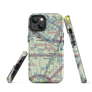 Richmond Plantation Airport (07LA) VFR Sectional  Tough iPhone Case