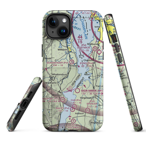 Richter Aero Airport (NY84) VFR Sectional  Tough iPhone Case