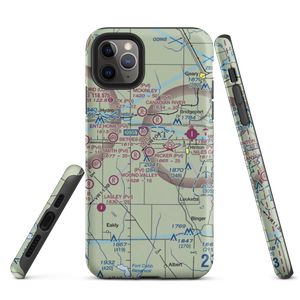 Ricker Ranch Airport (46OK) VFR Sectional  Tough iPhone Case