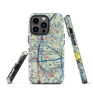 Riddle's Roost Airport (MO36) VFR Sectional  Tough iPhone Case