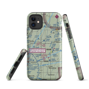 Ridge Airport (IA01) VFR Sectional  Tough iPhone Case