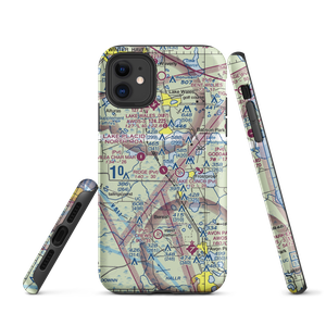 Ridge Landing Airport (4FL5) VFR Sectional  Tough iPhone Case