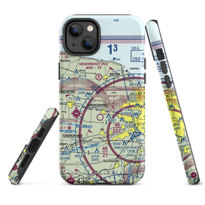 Ridge Road West Airport (7NK4) VFR Sectional  Tough iPhone Case