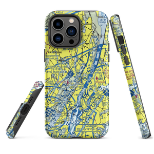 Ridgefield Park Seaplane Base (NJ00) VFR Sectional  Tough iPhone Case