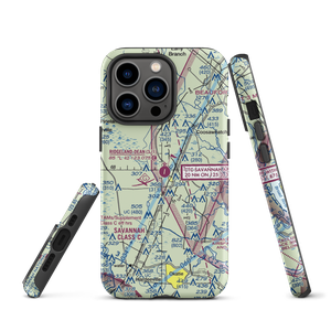 Ridgeland-Claude Dean Airport (3J1) VFR Sectional  Tough iPhone Case