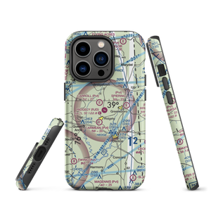 Ridgely Airpark (RJD) VFR Sectional  Tough iPhone Case