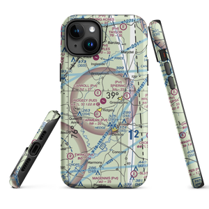 Ridgely Airpark (RJD) VFR Sectional  Tough iPhone Case