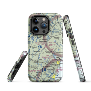 Ridgeview Airport (12ME) VFR Sectional  Tough iPhone Case