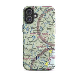 Ridgeview Airport (12ME) VFR Sectional  Tough iPhone Case