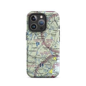 Ridgeview Airport (12ME) VFR Sectional  Tough iPhone Case
