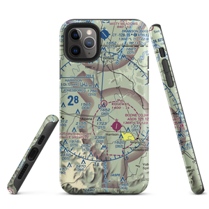 Ridgeway Field (3AR2) VFR Sectional  Tough iPhone Case