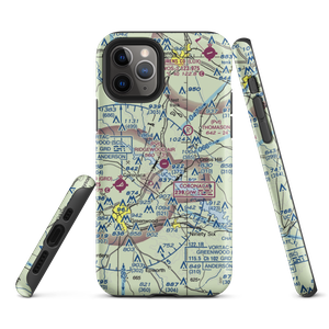 Ridgewood Air Airport (2SC5) VFR Sectional  Tough iPhone Case