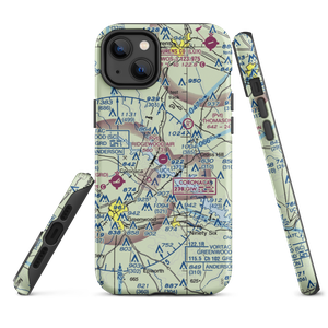 Ridgewood Air Airport (2SC5) VFR Sectional  Tough iPhone Case