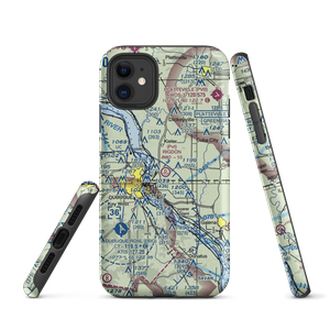 Rigdon Private Airport (WI81) VFR Sectional  Tough iPhone Case