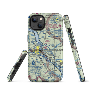 Rigdon Private Airport (WI81) VFR Sectional  Tough iPhone Case