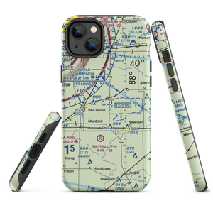Riggins Farms Airport (IS43) VFR Sectional  Tough iPhone Case