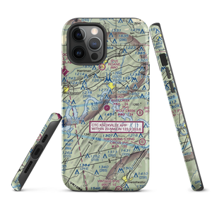 Riley Creek Airport (12TN) VFR Sectional  Tough iPhone Case