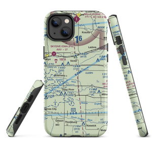 Rinehart Airport (0IA6) VFR Sectional  Tough iPhone Case