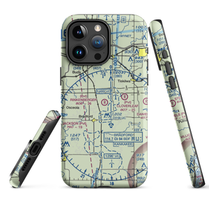 Rinkenberger Restricted Landing Area (3IS8) VFR Sectional  Tough iPhone Case