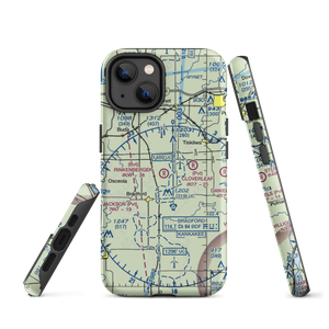 Rinkenberger Restricted Landing Area (BDF) VFR Sectional  Tough iPhone Case