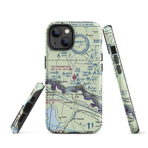 Rio Grande City Municipal Airport (67R) VFR Sectional  Tough iPhone Case