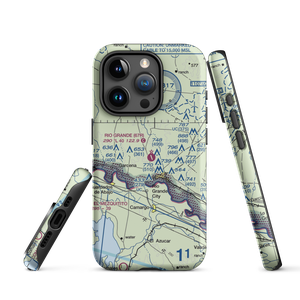 Rio Grande City Municipal Airport (67R) VFR Sectional  Tough iPhone Case