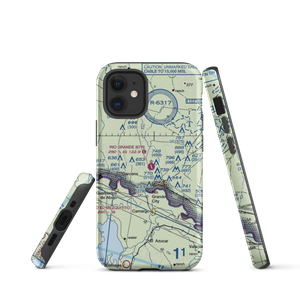 Rio Grande City Municipal Airport (67R) VFR Sectional  Tough iPhone Case