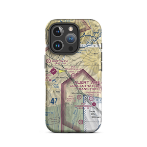 Rio Vista Hills Airport (AZ64) VFR Sectional  Tough iPhone Case
