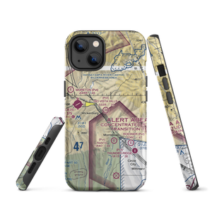 Rio Vista Hills Airport (AZ64) VFR Sectional  Tough iPhone Case