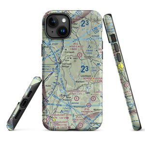 Ripley Field (CT44) VFR Sectional  Tough iPhone Case