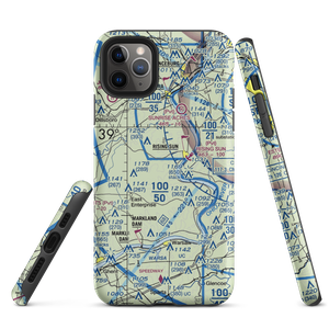 Rising Sun Airport (31II) VFR Sectional  Tough iPhone Case