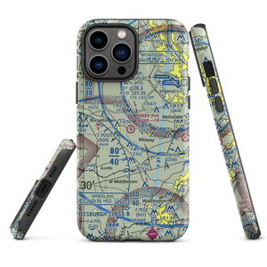 Risker Field (3PS9) VFR Sectional  Tough iPhone Case