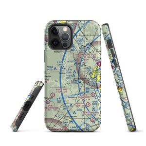 Risky Airport (1KS2) VFR Sectional  Tough iPhone Case