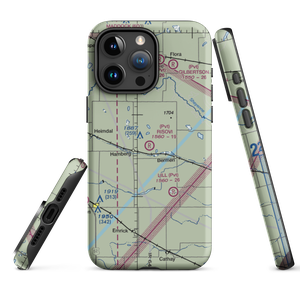 Risovi Ranch Strip (3NA6) VFR Sectional  Tough iPhone Case