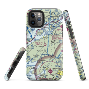 Ritchie Airfield (28NK) VFR Sectional  Tough iPhone Case