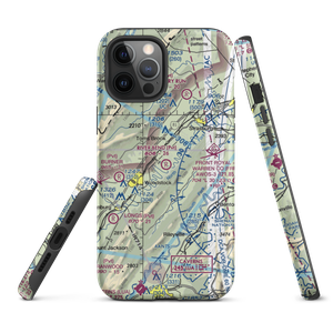 River Bend Airport (VA58) VFR Sectional  Tough iPhone Case