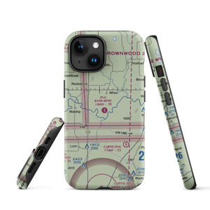River Bend Ranch Airport (94TX) VFR Sectional  Tough iPhone Case