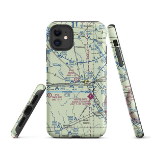 River Field (TS27) VFR Sectional  Tough iPhone Case