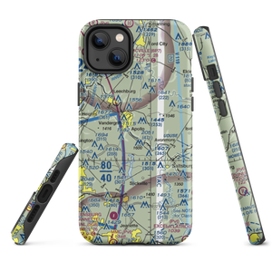 River Hill Aviation Airport (PN46) VFR Sectional  Tough iPhone Case