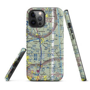 River Hill Aviation Airport (PN46) VFR Sectional  Tough iPhone Case