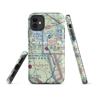 River Ranch Resort Airport (2RR) VFR Sectional  Tough iPhone Case