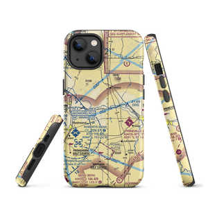 River Run Ranch Airport (OR02) VFR Sectional  Tough iPhone Case