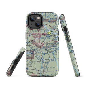 River Valley Airport (WS78) VFR Sectional  Tough iPhone Case