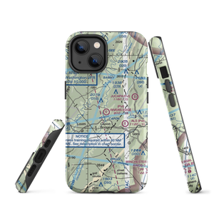 River's Edge Farm Airport (38WV) VFR Sectional  Tough iPhone Case