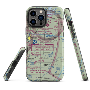 Riverbend Ranch Airport (77KS) VFR Sectional  Tough iPhone Case