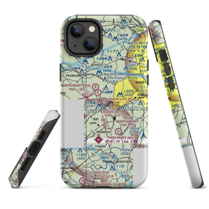 Rivercliff Airport (NC32) VFR Sectional  Tough iPhone Case