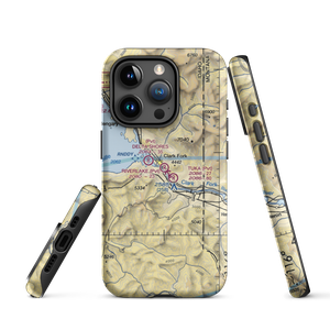 Riverlake Airport (ID75) VFR Sectional  Tough iPhone Case