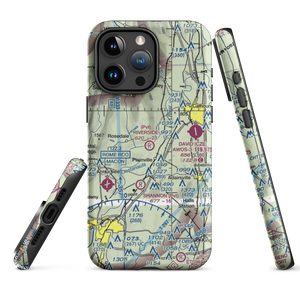 Riverside Airport (22GA) VFR Sectional  Tough iPhone Case