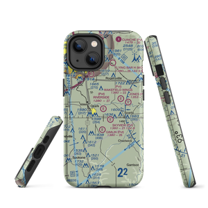 Riverside Landings Airport (6MO7) VFR Sectional  Tough iPhone Case